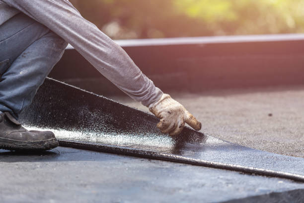 Professional Waterproofing technician working in Stanley, VA